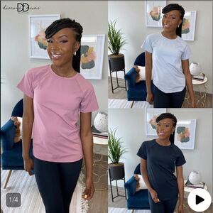 Black Athletic Shirt NWT